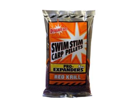 Пелетс Dynamite Baits Swim Stim Pro-Expanders Red Krill 6 мм 350 г