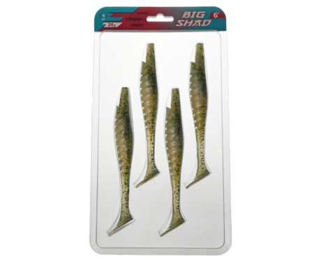 Силікон Flagman Big Shad 6" 010