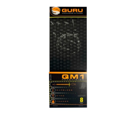 Готовый поводок Guru QM1 Speed Stop Ready Rigs 4" №12 0.19мм 8шт