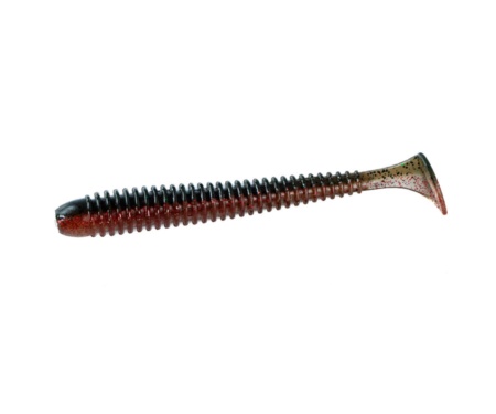 Силікон Angry Baits Zander Worm 3" Fire Tiger UV