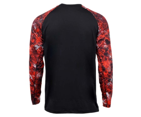 Джерси Azura Jersey A3 Black-Red Camo XXXL