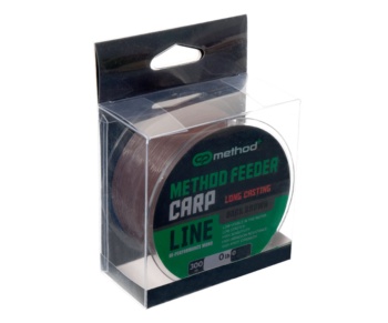 Леска Carp Pro Method+ Method Feeder Carp Dark Brown 300м 0.30мм #2