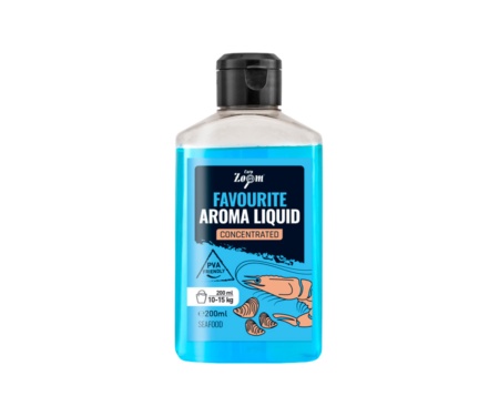 Ликвид Carp Zoom Favourite Aroma Liquid Seafood 200мл
