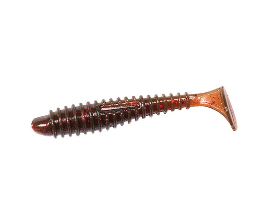 Виброхвост Angry Baits Fatik 2" Motor Oil