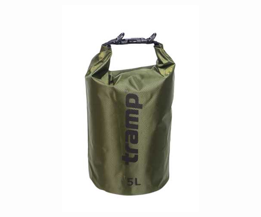 Гермомешок Tramp PVC Diamond Rip-Stop New оливковый 5л