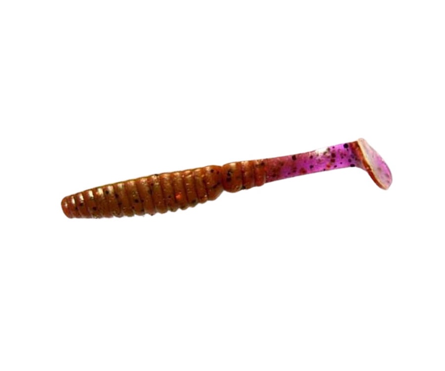 Виброхвост Crazy Fish Scalp Minnow 3.2" #12 Чеснок