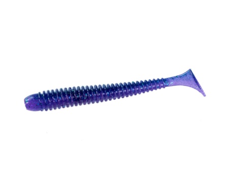 Силікон Angry Baits Zander Worm 3" June Bug UV