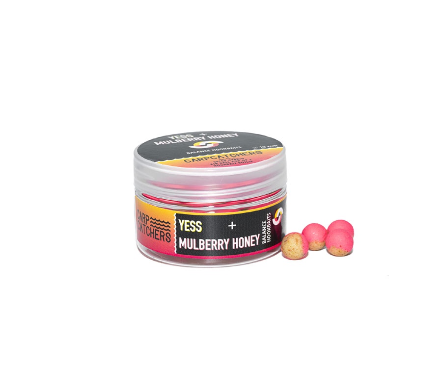 Бойлы Carp Catchers Balance Hookbaits Yess-Mulberry Honey 10мм