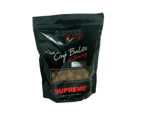 Бойли Adder Carp Supreme Soluble Corn 700г 24мм