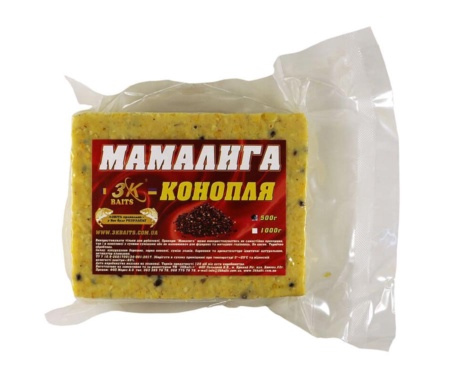 Мамалыга универсальная 3KBaits Canepa конопля
