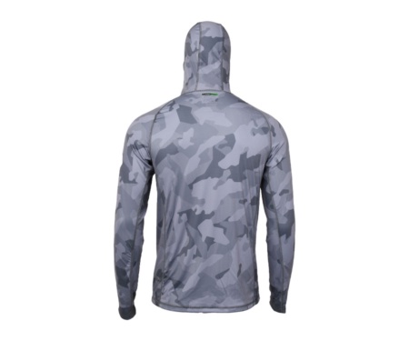Джерсі з капюшоном Carp Pro Jersey Gray Camo L