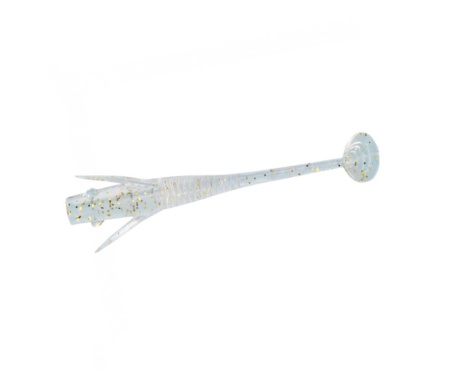 Виброхвост Berkley Shrug Minnow 3.75см Clear Gold Fleck