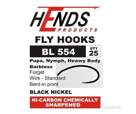 Гачки Hends Products Fly Hooks BL 554 №6 25 шт