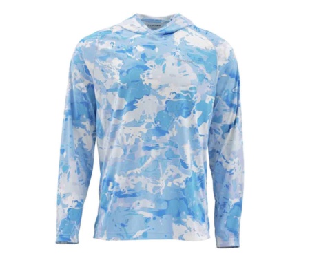 Реглан Simms SolarFlex Hoody Print Cloud Camo Blue M
