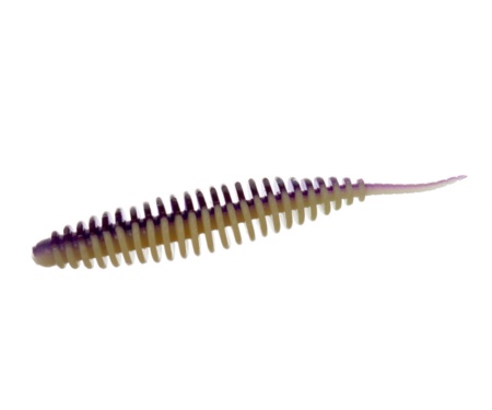 Силикон Flagman Hitomi 3.5" #0527 Violet/Lime Chartreuse