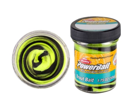 Паста форелевая Berkley PowerBait Trout Bait Swirls Bumblebee