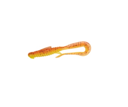 Силикон Angry Baits Mad Worm 3,5 Crazy Carrot UV