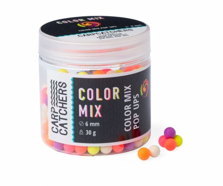 Бойли pop-up Carp Catchers Color Mix 6мм