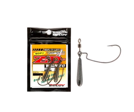 Гачки Decoy Worm217 Zero-Dan №1/0 3.5г
