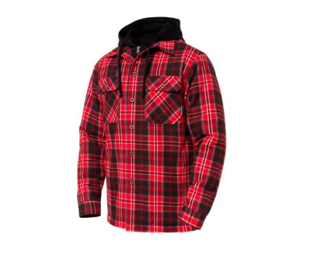 Утеплённая куртка с капюшоном Finntrail Shirt Lumber Red XL