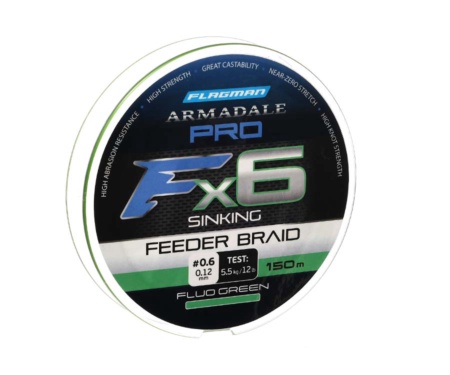 Шнур Flagman Armadale Pro Sinking Feeder Braid X6 150м 0.12мм
