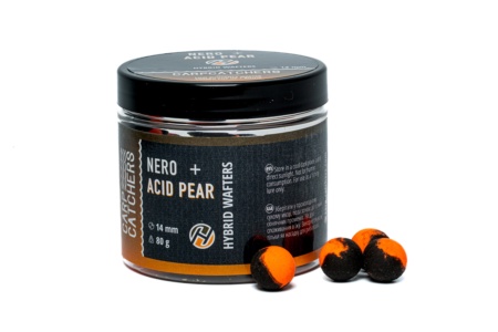 Бойли Hybrid Wafters Carp Catchers NERO&Acid Pear 14мм