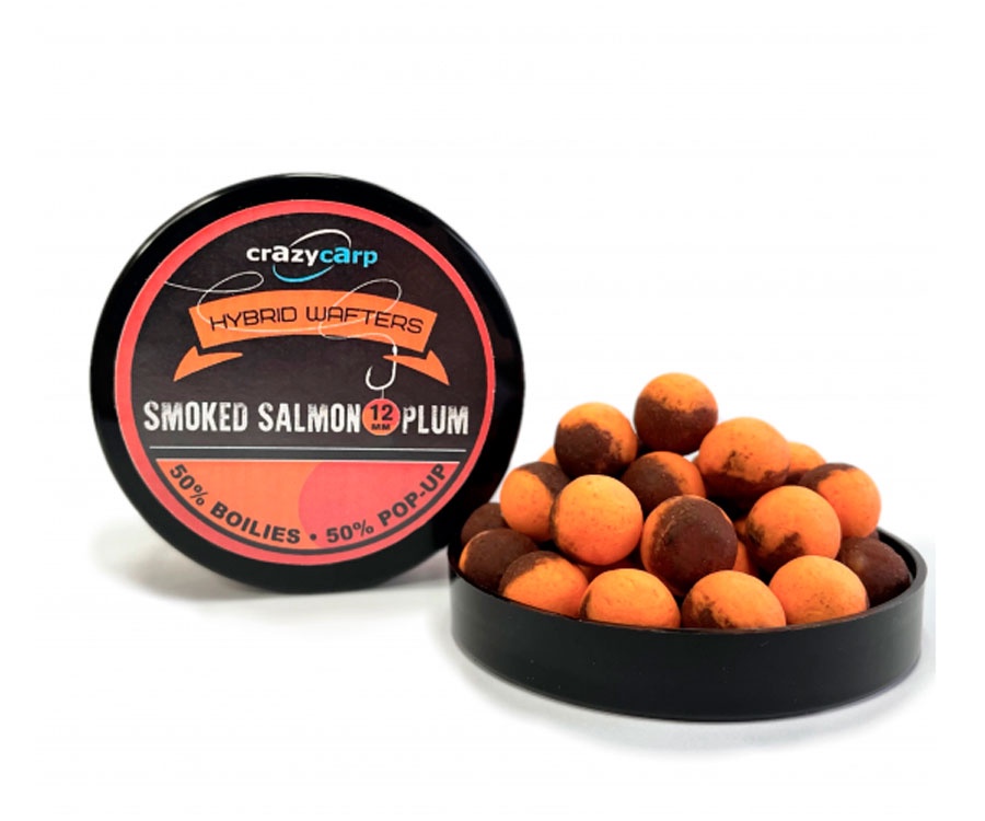 Бойлы Crazy Carp Smoked Salmon & Plum 12мм