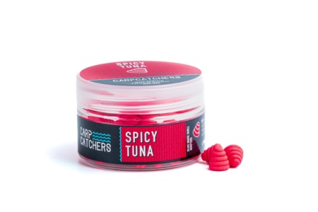 Вафтерc Carp Catchers Fluo Snail Shell Wafters SPICY TUNA 10мм