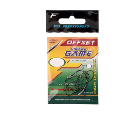 Крючки Flagman Small Game Offset №04