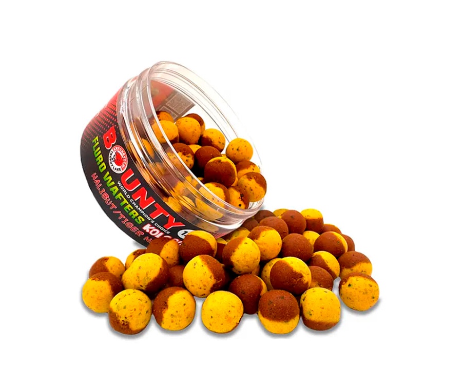Насадка Bounty Fluro Wafters Kolobok Halibut/Tiger Nut 12мм