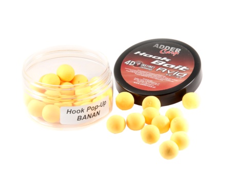 Бойли Adder Carp Avid Pop-Up Hook Boilies 14мм Banan