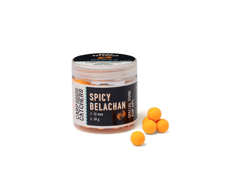 Бойлы Carp Catchers pop-up Spicy Belachan 12мм