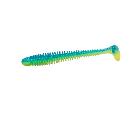 Силікон Crazy Fish Vibro Worm 4.5'' #40d кальмар