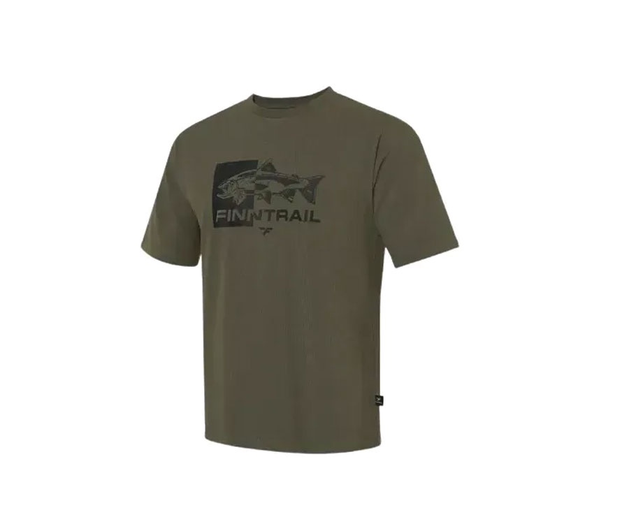 Футболка Finntrail Khaki Fish L #1