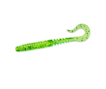 Червь Fishup Scaly FAT 4.3" #026 Flo Chartreuse/Green