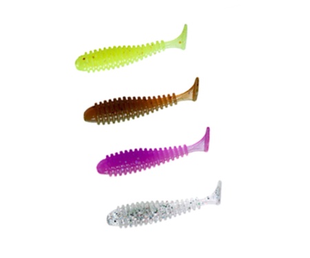 Виброхвост Angry Baits Fatik 1.2" AB MIX17