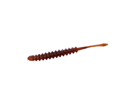 Силікон Big Baits Ribbed Worm 1.8" #099 Cola