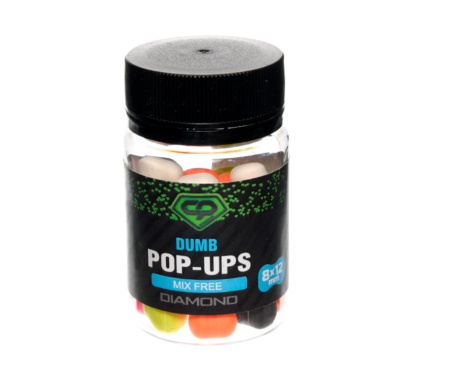 Бойли Carp Pro Diamond Dumb Pop-Ups MIX Free 8/12мм