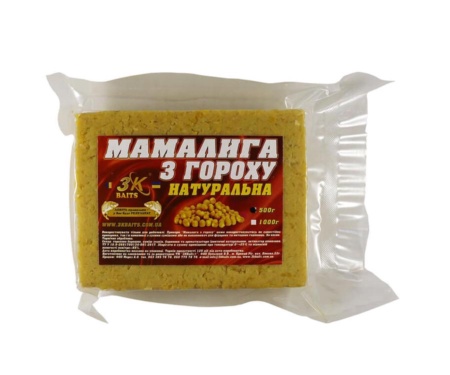 Мамалыга из гороха 3KBaits Natural натуральная