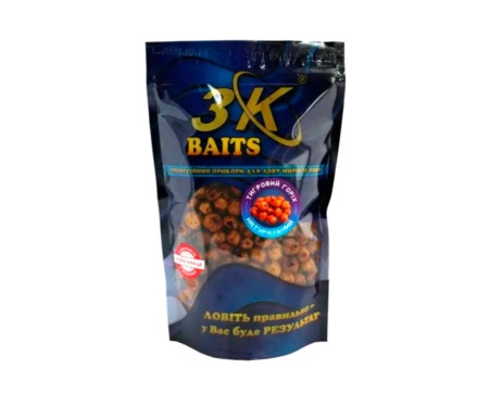 Бойл 3KBaits розчинний 24мм тигровий горіх 0.4кг
