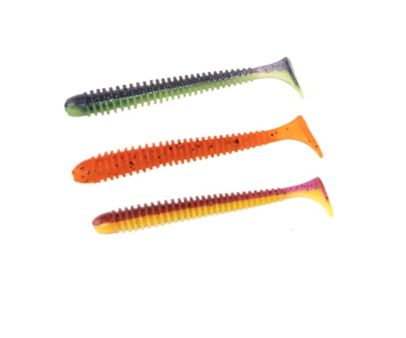 Силікон Angry Baits Zander Worm 3" AB MIX9