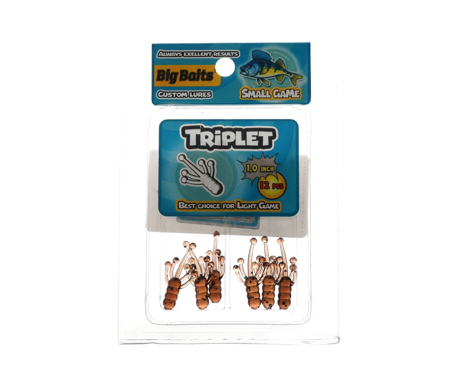 Нимфа Big Baits Triplet 1" #099 Cola