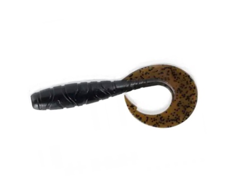 Твистер Fishup Mighty Grub 3.5" #043 Watermelon Brown/Black