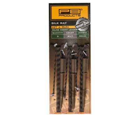 Готовая оснастка PB Products R2G SR Hit & Run Leadclip Leader 90 Silt