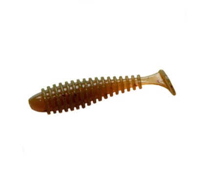Виброхвост Angry Baits Fatik 1.2" Motor Oil UV