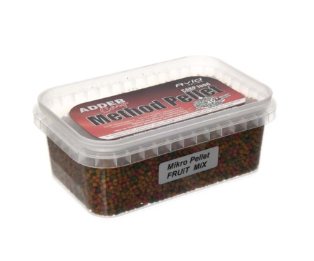 Пелетс Adder Carp Mikro Method Pellet Avid Fruit Mix 300г