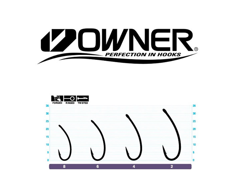 Крючки Owner Carp Up C8-53268 №2 #3