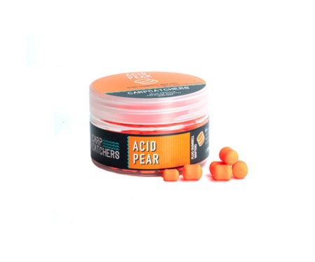 Бойли Carp Catchers Fluo Dumbell Wafters 10x7мм Acid Pear