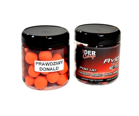 Бойли Adder Carp Avid Pop-Up Hook Boilies 14мм 25г Donald