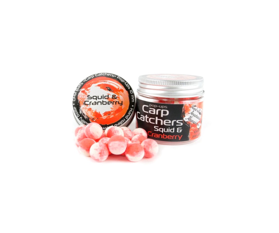 Бойлы pop-up Carp Catchers Squid&Cranberry 10мм
